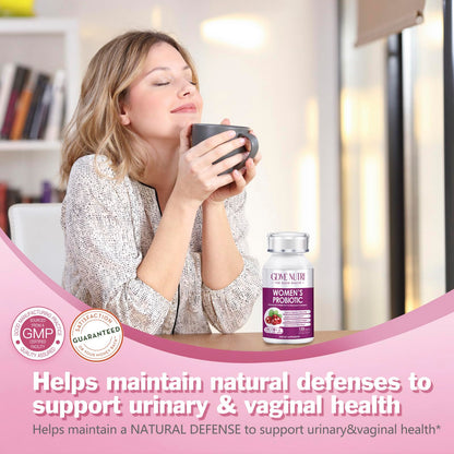 GDMENUTRI Women's Probiotics, 120 Tablets 120 Billion CFU 18 Strains, Contains Organic Prebiotic Cranberry, Probiotic Supplement for Digestion,
