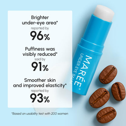 MAREE Under Eye Balm Stick Hydrating – Retinol Caffeine Under Eye Brightener Stick for Older Women – Collagen Undereye Cream