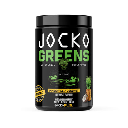 Jocko Fuel Daily Greens Powder - Premium Organic Greens Superfood Powder for Gut Health, Digestion, Bloating, Immune Support with Spirulina, Chlorella,