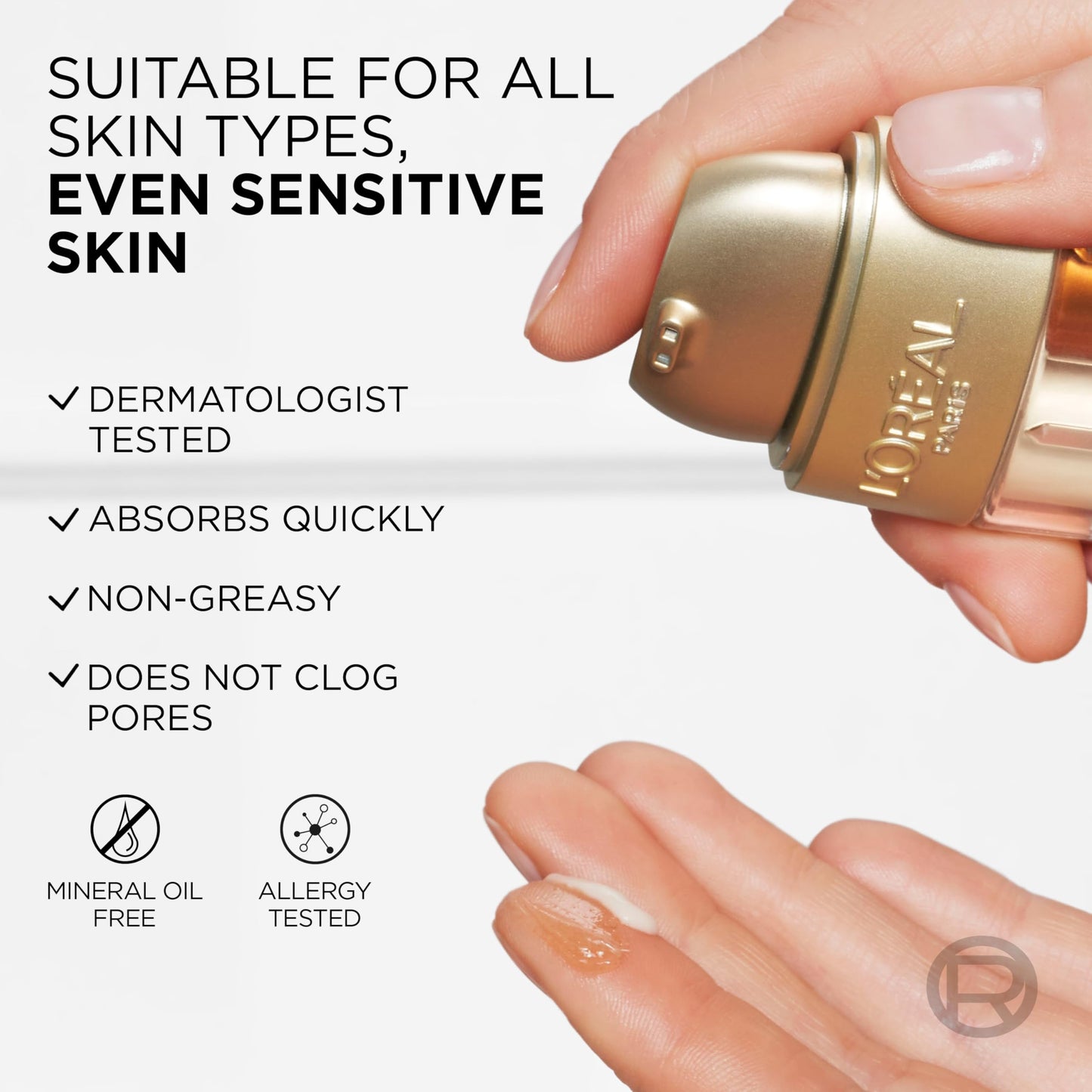 L'Oreal Paris Age Perfect Serum Le Duo, Brightening, Firming and Anti-Aging Serum for Face with Collagen Peptide