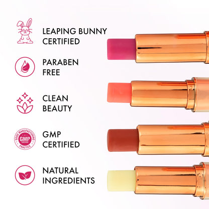 Clinexil Lip Balm – Hydrating Lip Repair with Cold-Pressed Oils, 10% Squalane, Vitamin E & Ceramides – Moisturizing Lip Butter for Dry Cracked Lips – Clean, Non-Toxic Lips Care for Women – 004 NT ClinexilBuy Supplements Australia