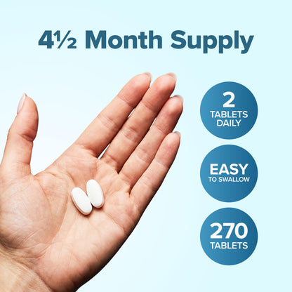Magnesium Glycinate 400mg | 4+ Month Supply | Sleep, Relaxation & Muscle Support | High Absorption Chelated Magnesium Supplement for Women & Men | Gentle on Digestion | Vegan | 270 Tablets Purely Holistic buy supplements Au