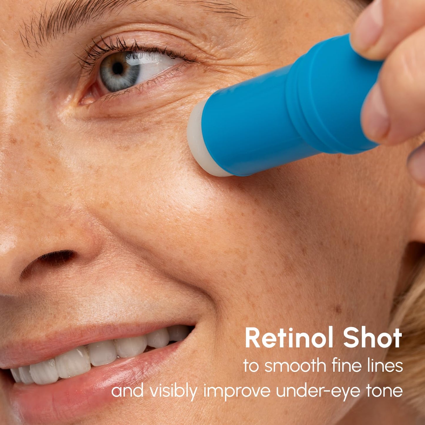 MAREE Under Eye Balm Stick Hydrating – Retinol Caffeine Under Eye Brightener Stick for Older Women – Collagen Undereye Cream