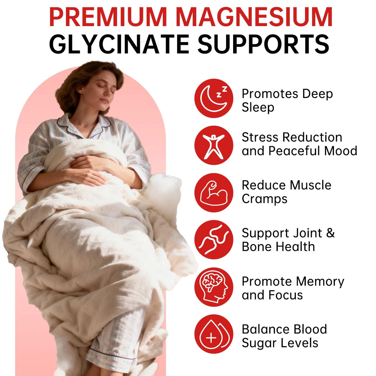 Magnesium Glycinate Gummies 500mg – Sugar Free Magnesium Gummies for Sleep, Stress, Muscle & Nerve Support – for Adults & Kids 4+, Vegan, No Melatonin (Raspberry Flavor, 60 Count) SAYIDONBuy Supplements Australia
