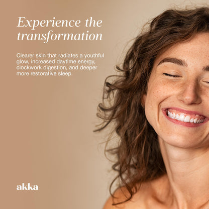AKKA Premium Liver Cleanse Detox & Repair Superbiotic - Supports Liver Health & Function, Boosts Energy, Digestion & Metabolism with Bioavailable Pasteurized Akkermansia, Non-GMO, Gluten-Free, 60 Caps AKKABuy Supplements Australia