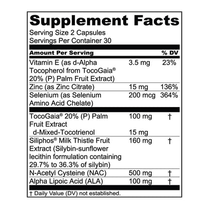 1MD Nutrition LiverMD - Liver Support Supplement | Siliphos Milk Thistle Extract & NAC - Supports Healthy Energy, Immunity & Overall Health