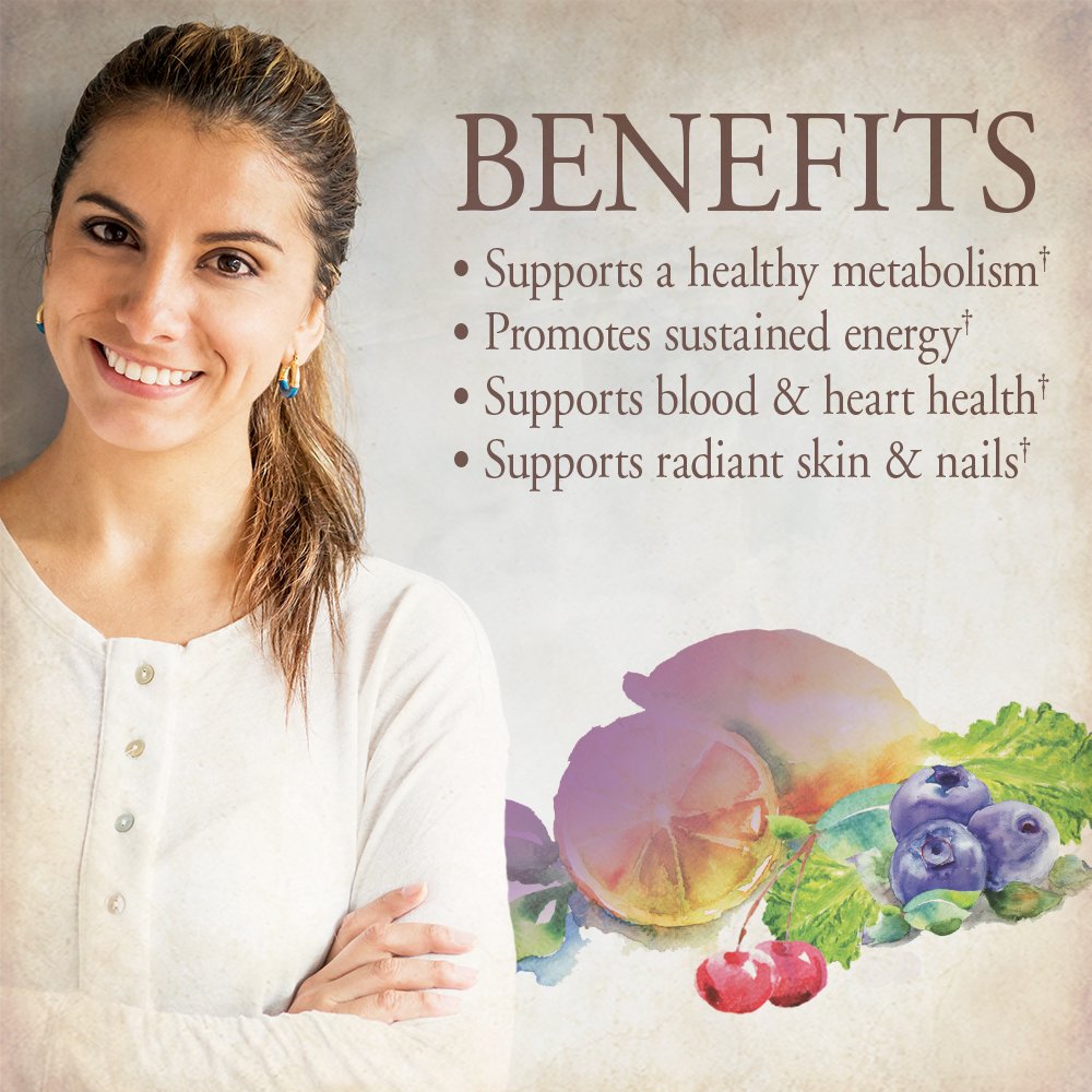 Garden of Life Organics Multivitamin for Women - Women's Once Daily Multi - Whole Food Multi with Iron, Biotin, Vegan Organic Womens Multivitamin for Health