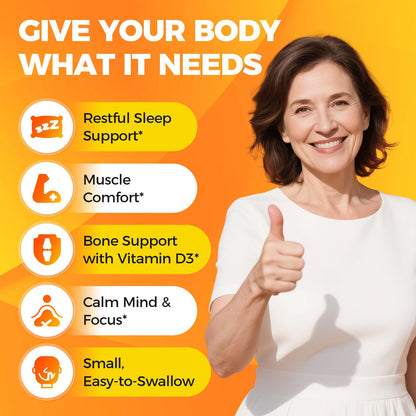 Magnesium Glycinate 400mg Softgels with Vitamin D3 & B6,Small Easy to Swallow Gel Caps,High Absorption, Gentle on Stomach,Supports Sleep, Muscle & Calm,Bone Health,120 Softgels AlliwiseBuy Supplements Australia