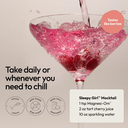 Moon Juice Magnesi-Om Magnesium Powder Supplement - Chelated Magnesium Complex + L-Theanine Blend for Rest, Relaxation & Regularity