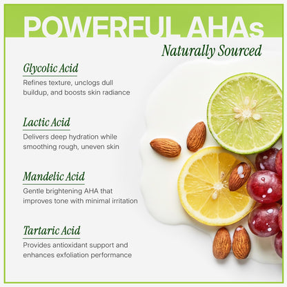 Ebanel Chemical Peel for Face, AHA BHA Exfoliator, Glycolic Acid Peel, Salicylic & Lactic Acid Face Peeling Gel, Infused with Green Tea & Chamomile for Acne Scars, Dark Spots, Wrinkles, Fine Lines