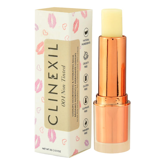 Clinexil Lip Balm – Hydrating Lip Repair with Cold-Pressed Oils, 10% Squalane, Vitamin E & Ceramides – Moisturizing Lip Butter for Dry Cracked Lips – Clean, Non-Toxic Lips Care for Women – 004 NT ClinexilBuy Supplements Australia