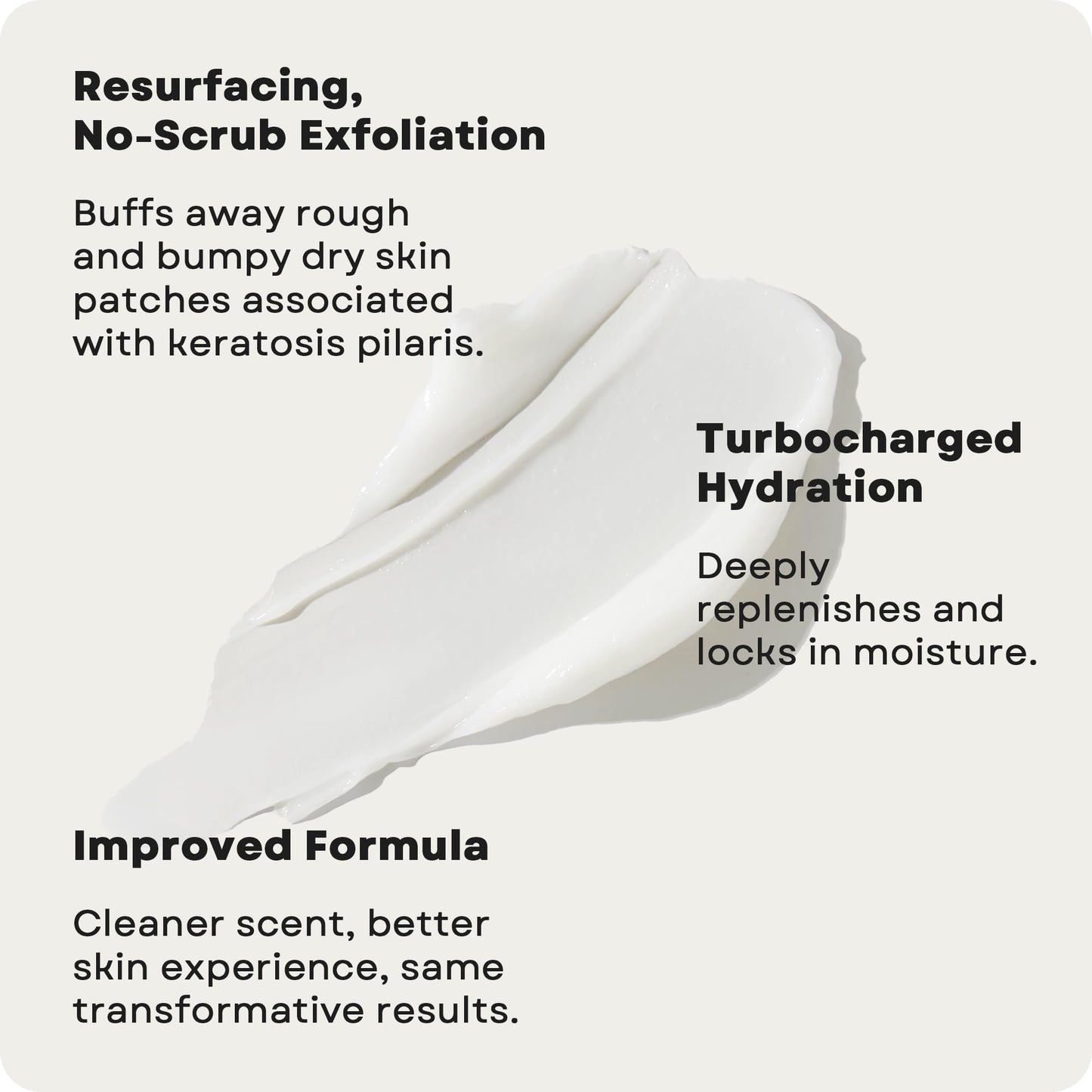 AmLactin KP Bumps Be Gone - Therapeutic Body Cream for Keratosis Pilaris - No-Scrub Exfoliator and Body Moisturizer
