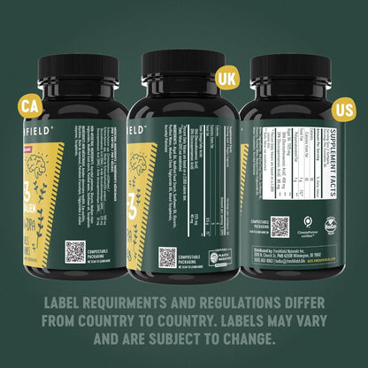 Freshfield Vegan Omega 3, Algae (Algal) Oil, Fish Oil Free Company, Third Party Tested, Carrageenan Free, DHA Supplement w/DPA