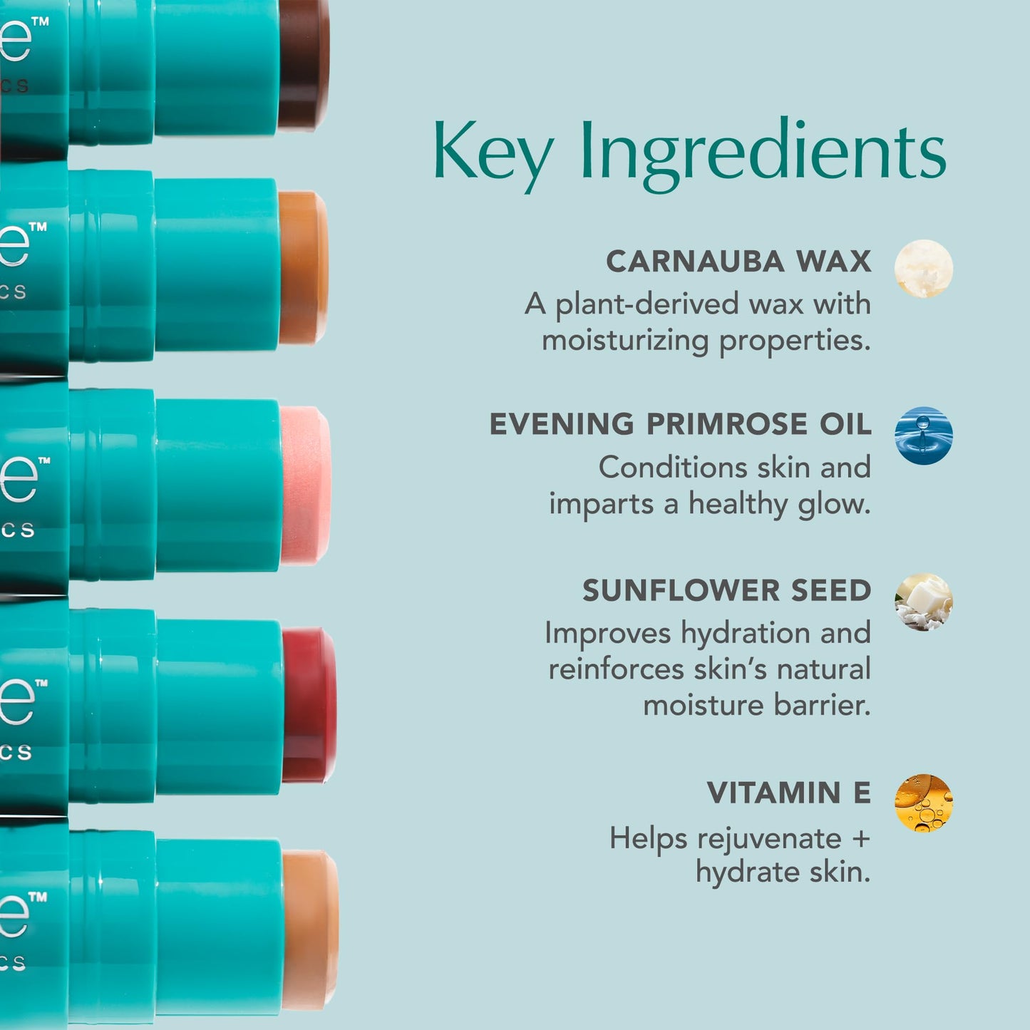 Thrive Causemetics Triple Threat Color Stick: Cream Blush Stick with Vitamin E, Evening Primrose Oil, Waterproof Smudge Proof Face Makeup, Olivia