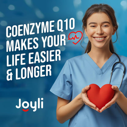 High Absorption CoQ10 500MG - Co Q 10 Supplement 120 Softgels for Heart Health&Energy Production - Enhanced CoQ10 Nutritional Supplements with Coenzyme Q10