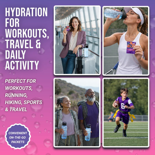 Dr. Price’s Electrolytes Hydration Powder Packets – Blueberry Pomegranate, 30 Packs | Sugar Free Electrolyte Drink Mix, 72+ Trace Minerals, Manganese