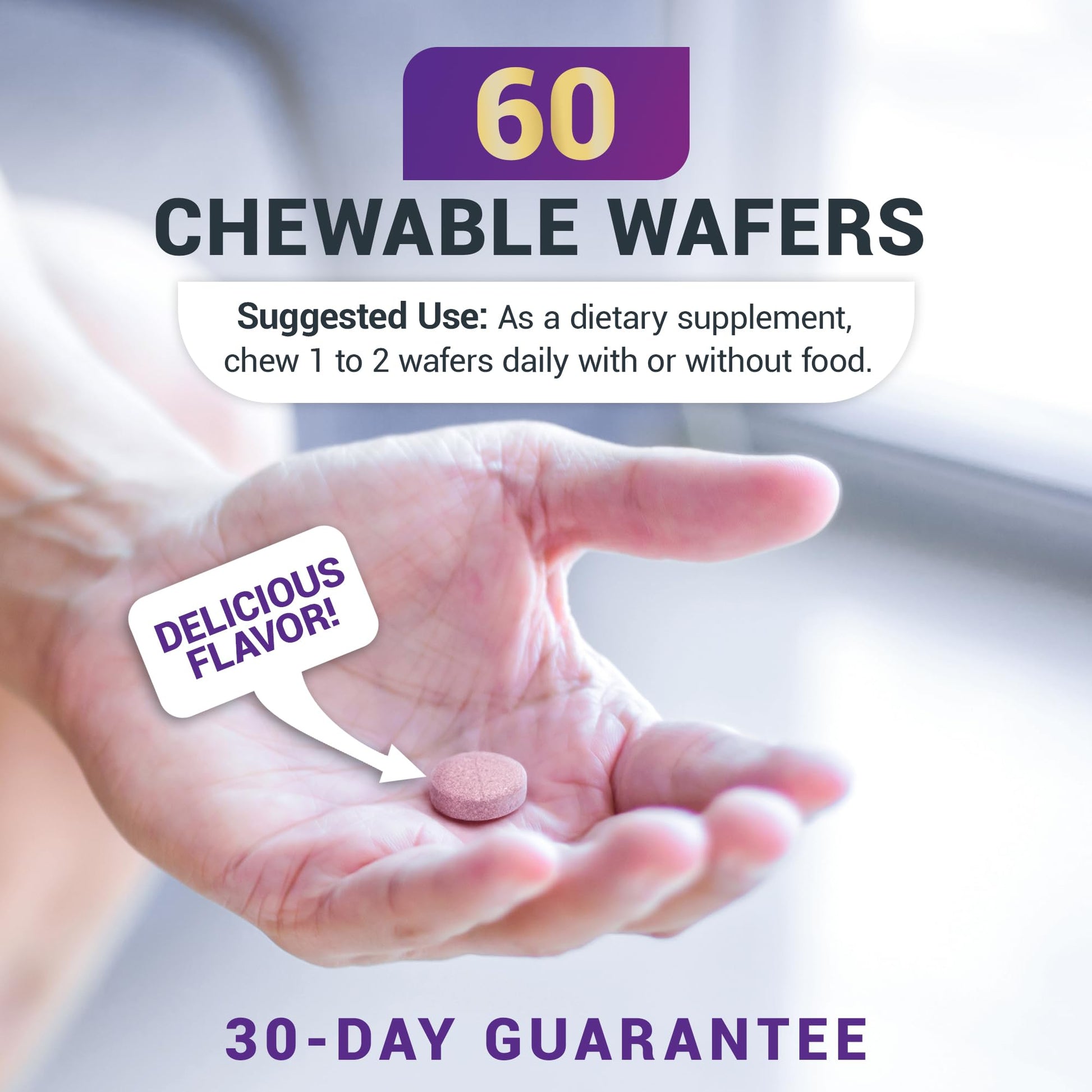 Dr. Berg Chewable Vitamin C Complex - Made with Organic, Non-GMO Berries - 60 Delicious Wafers Dr. Berg NutritionalsBuy Supplements Australia