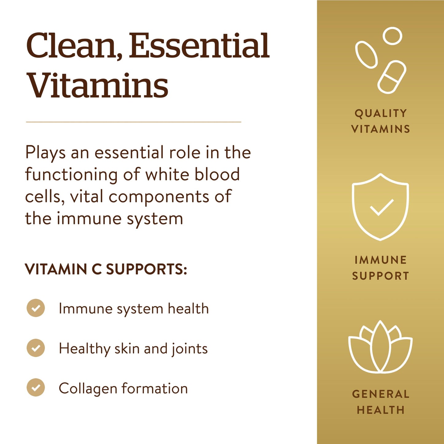 Solgar Vitamin C 1000 mg, 250 Vegetable Capsules - Antioxidant & Immune Support - Overall Health - Healthy Skin & Joints - Bioflavonoids Supplement