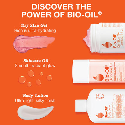 Bio-Oil Moisturizing Body Lotion for Dry Skin, Ultra-Lightweight High-Oil Hydration, with Jojoba Oil, Rosehip Oil