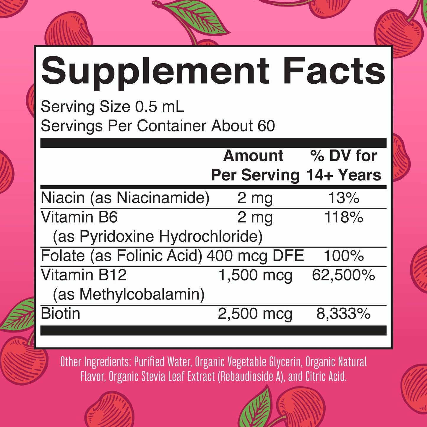 MaryRuth Organics Vitamin B Complex | B Vitamins Complex | Biotin | Vitamin B12 | Niacin | Folate | Metabolic Support Supplement | Vegan | USDA Organic