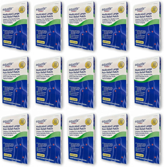 FUSION SHOP STORE Smart choices, meaningful life! Topical Patch with Menthol, Camphor, Methyl salycilate, 6 Count (Pack of 15) FUSION SHOP STORE Smart choices, meaningful life!Buy Supplements Australia