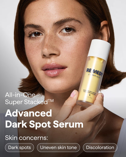Remedy for Dark Spots | Advanced Night Treatment with Retinol & Kojic Acid | For Discoloration and Uneven Tones | With Glutathione