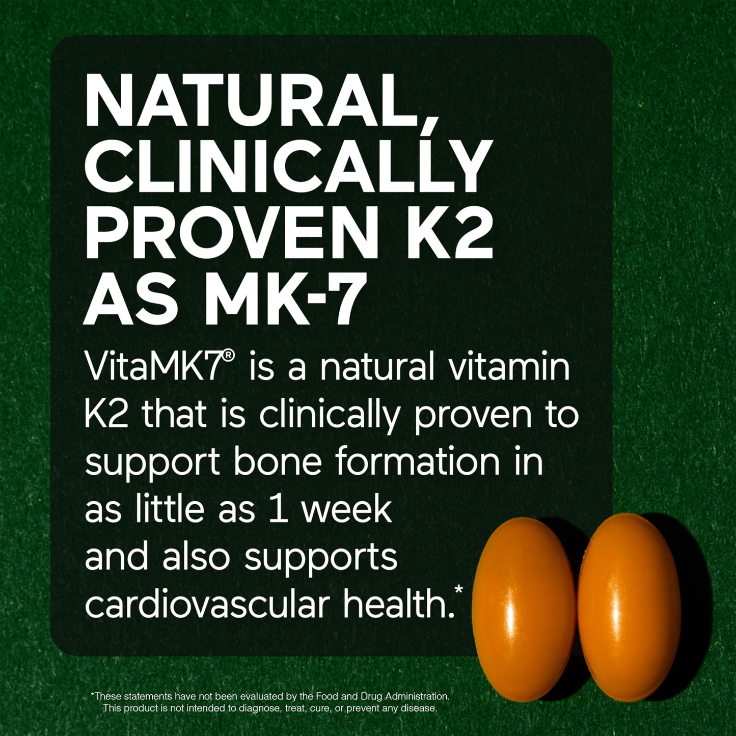 SMARTERNUTRITION Vegan Vitamin D3 5000 IU + Natural Vitamin K2 1100 mcg in Organic Coconut & Olive Oil - D3 K2 Supplement for Immune & Bone Support - 60 Softgels[30 Day Supply] SMARTERNUTRITIONBuy Supplements Australia