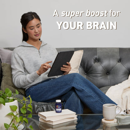 CocoaVia Memory & Focus Brain Supplement, 90 Day, Cocoa Flavanol Blend, Lutein, Added Caffeine for Boost. Improve Cognitive Function, Attention, Vegan & Plant Based, 90 Capsules CocoaViaBuy Supplements Australia