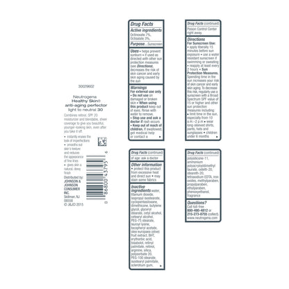 Neutrogena Retinol Treatment & Tinted Facial Moisturizer, Healthy Skin Anti-Aging Perfector