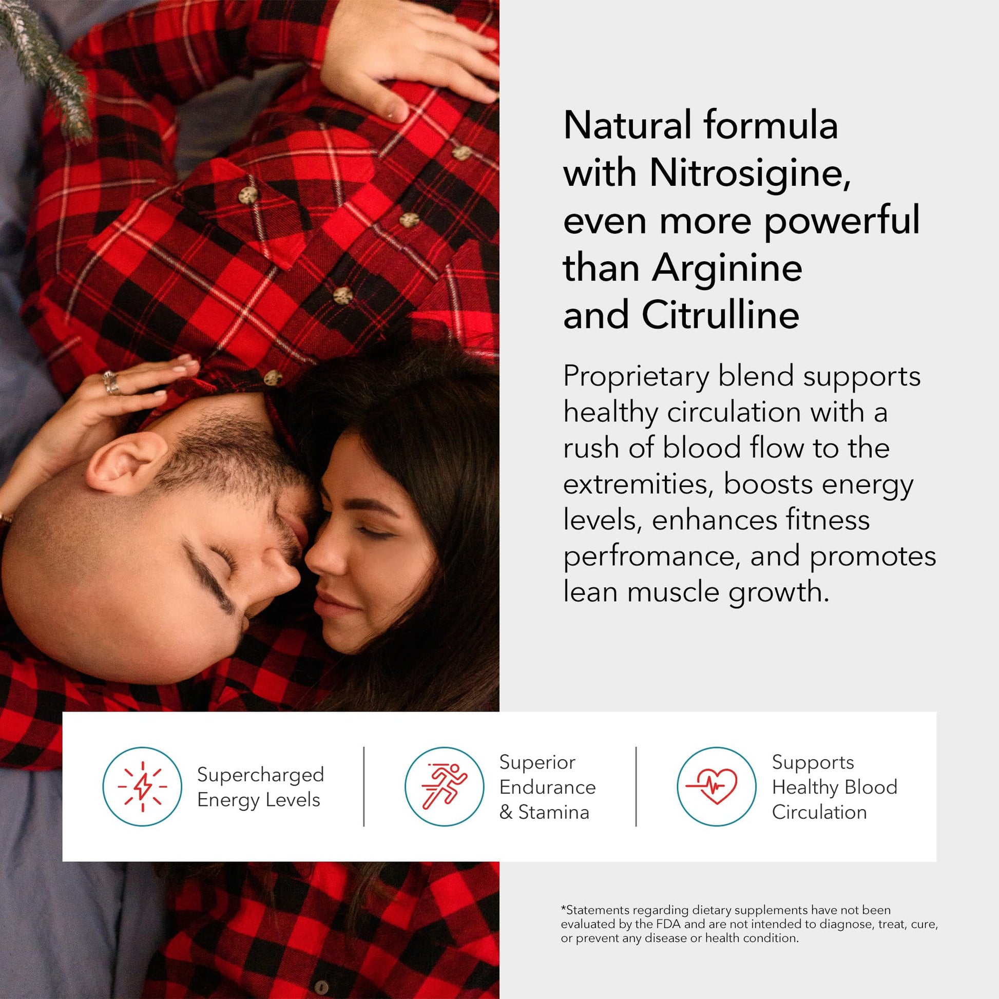 Juvenon BloodFlow-7 XXXL Nitric Oxide Supplements for Men & Women - More Powerful, Longer Lasting Natural Nitric Oxide Booster with Nitrosigine® + S7® - Blood Flow & Circulation Support (1-Pack) JuvenonBuy Supplements Australia