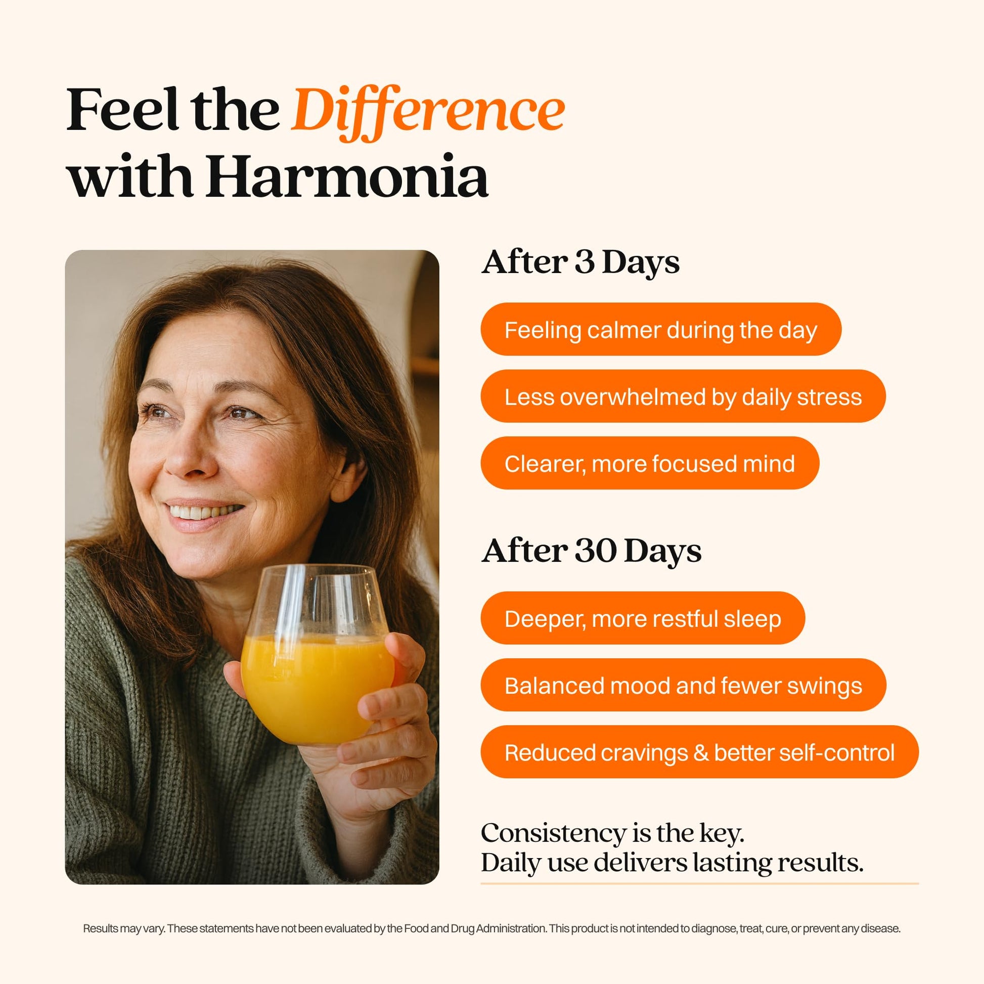 Harmonia Cortisol Cocktail | Cortisol Supplements for Women & Men with Ashwagandha, Magnesium & L-Theanine | Drink Harmonia for Stress Relief, Weight Management & Sleep Support (1 Pack x 30 Servings) HARMONÍABuy Supplements Australia