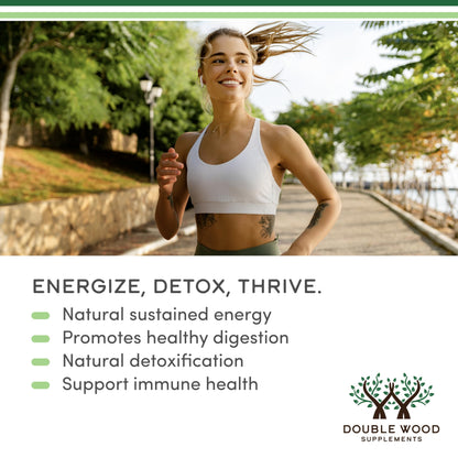 Chlorophyll Liquid Drops - for Digestion, Gut Health, Energy and Detox - Vegan Safe