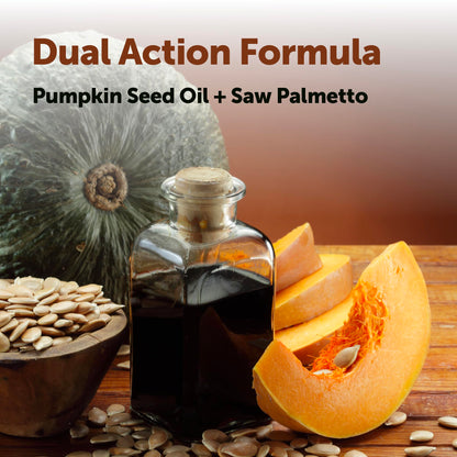 Micro Ingredients Pumpkin Seed Oil with Saw Palmetto, 150 Softgels | Cold Pressed, Pure Virgin Oil, Essential Fatty Acids, & Phytosterols