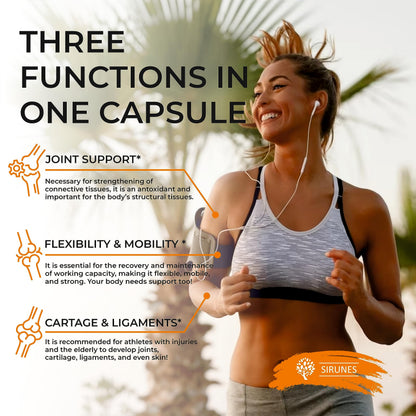 SIRUNES Marine Collagen Peptides, 120 Capsules - Fish Collagen Supplements for Women, Great for Hair, Skin, Nails, Joints & Bones - Made in USA SIRUNES buy supplements Au