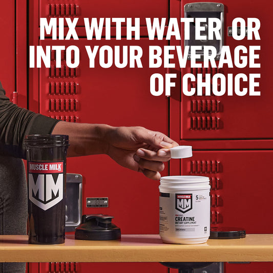 Muscle Milk Pro Series Creatine Powder Supplement, Unflavored, 1.1 Pound, 100 Servings, 5g Creatine Monohydrate