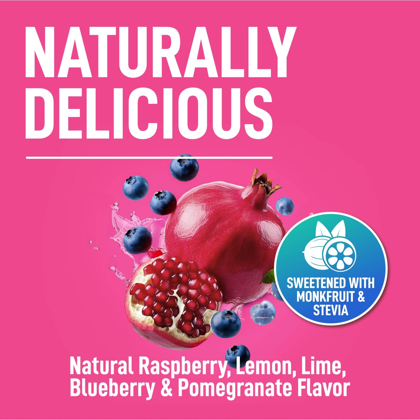 Keppi Electrolytes Powder Packets – Blueberry Pomegranate 30 Servings – No Sugar Hydration Supplement with Potassium, Magnesium, Sodium – Keto, Vegan