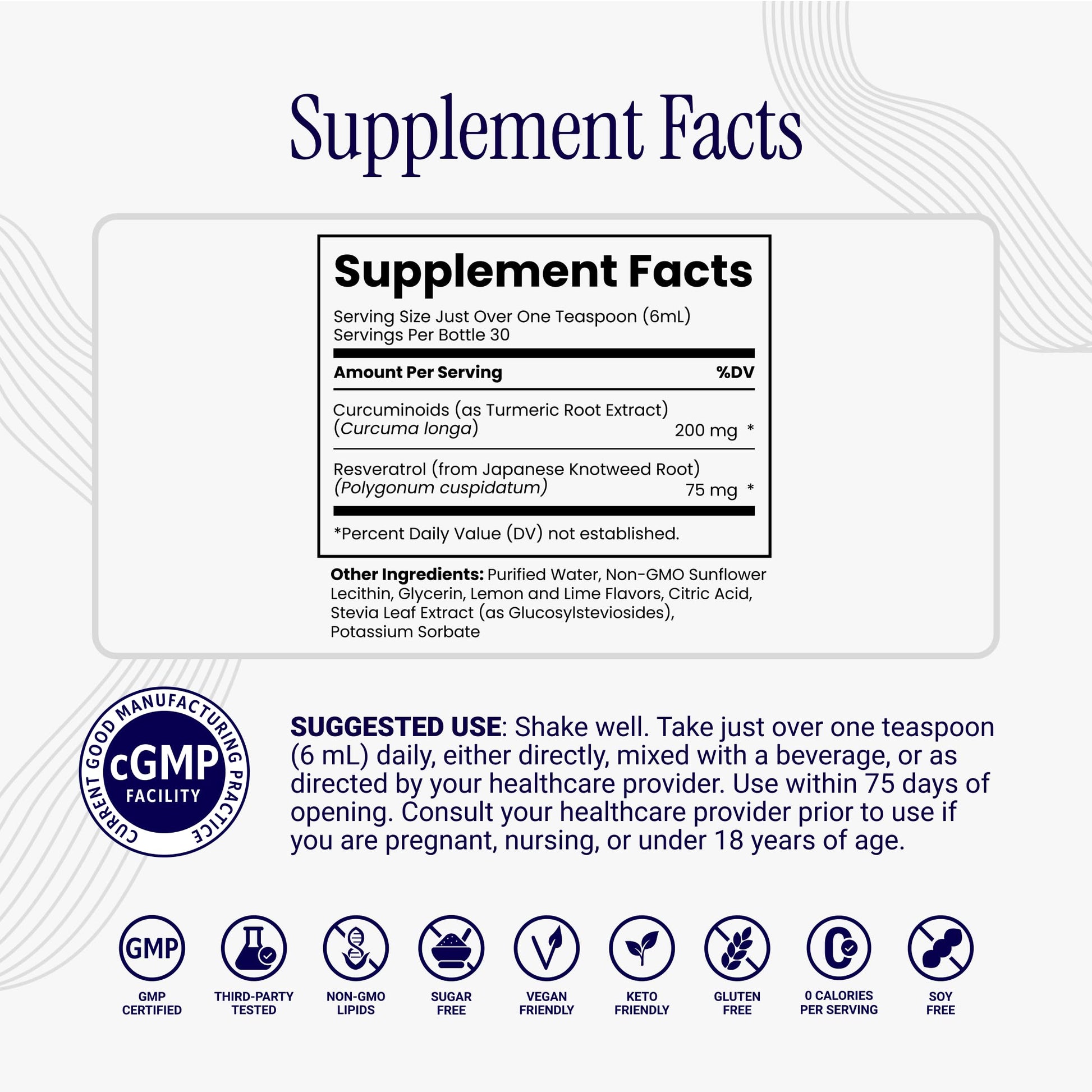 Rho Nutrition Liposomal Curcumin + Resveratrol (1 Pack) – Ultra High Absorption Liquid Curcumin Supplement – Promotes Joint Comfort, Mobility, Cellular Health and Overall Well-Being Rho NutritionBuy Supplements Australia