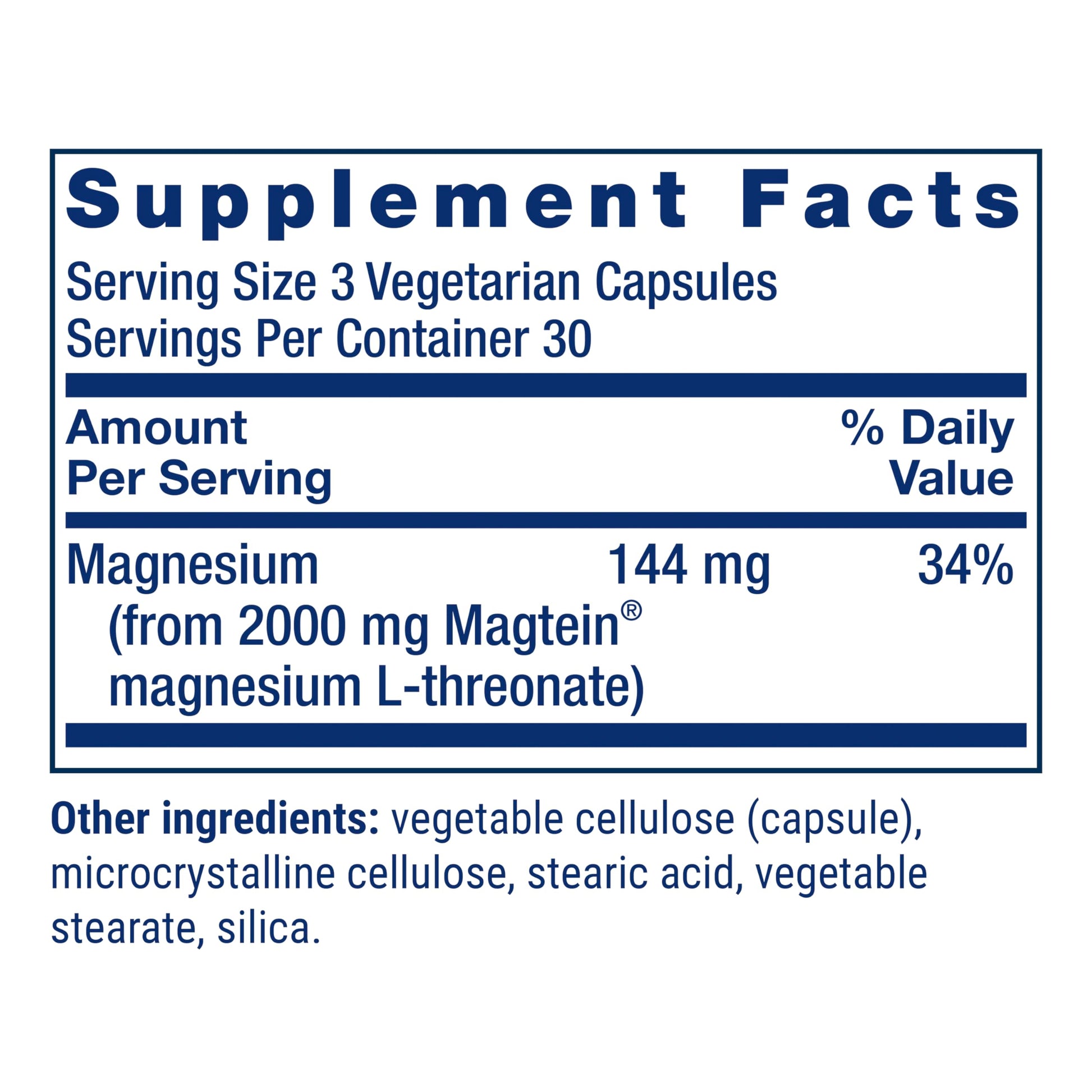 Life Extension Neuro-Mag Magnesium L-Threonate, Memory Health, Quick Thinking, Cognitive Health Support, Vegetarian, Non-GMO, 90 Vegetarian Capsules (144 mg from 2000 mg Magtein magnesium L-threonate Life ExtensionBuy Supplements Australia