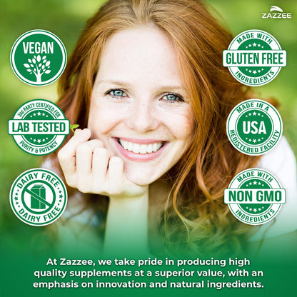 Zazzee High Strength Grape Seed 50:1 Extract, 180 Vegan Capsules, 95% Polyphenols, 400 mg per Capsule, 6 Month Supply, Antioxidant