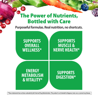 Rainbow Light Mens Multivitamin One + | 150 Caplets | Supports Cellular Energy & Immune Health | with Vitamins C, D, and Zinc | Real Food Nutrients
