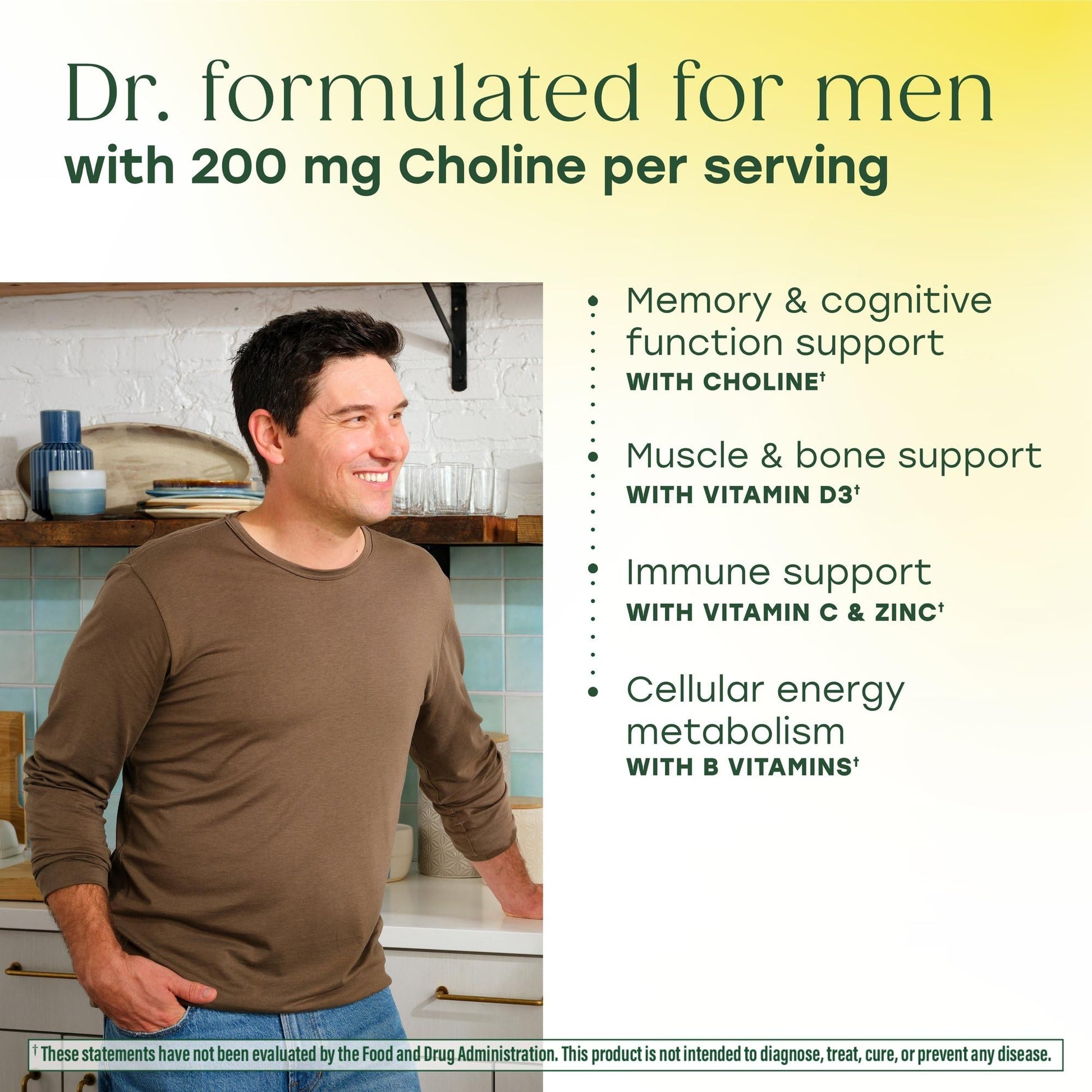 MegaFood Men's Advanced Multivitamin for Men - Doctor -Formulated - Choline, Vitamin B12, Vitamin D, Vitamin C & Zinc - Brain Health & Immune Support - Non-GMO - Vegetarian - 120 Tabs (60 Servings) MegaFoodBuy Supplements Australia