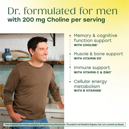 MegaFood Men's Advanced Multivitamin for Men - Doctor -Formulated - Choline, Vitamin B12, Vitamin D, Vitamin C & Zinc - Brain Health & Immune Support - Non-GMO - Vegetarian - 120 Tabs (60 Servings) MegaFoodBuy Supplements Australia