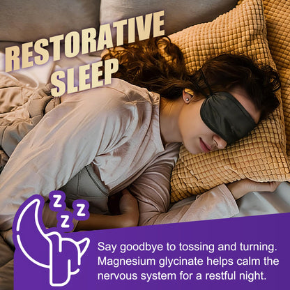 Magnesium Glycinate Gummies 500mg - Magnesium with Omega-3, Turmeric, Vitamin D3 & E | Magnesium Glycinate Soft Chews for Adults | for Sleep, Muscle & Brain | 60 Counts ELLAMENTZBuy Supplements Australia