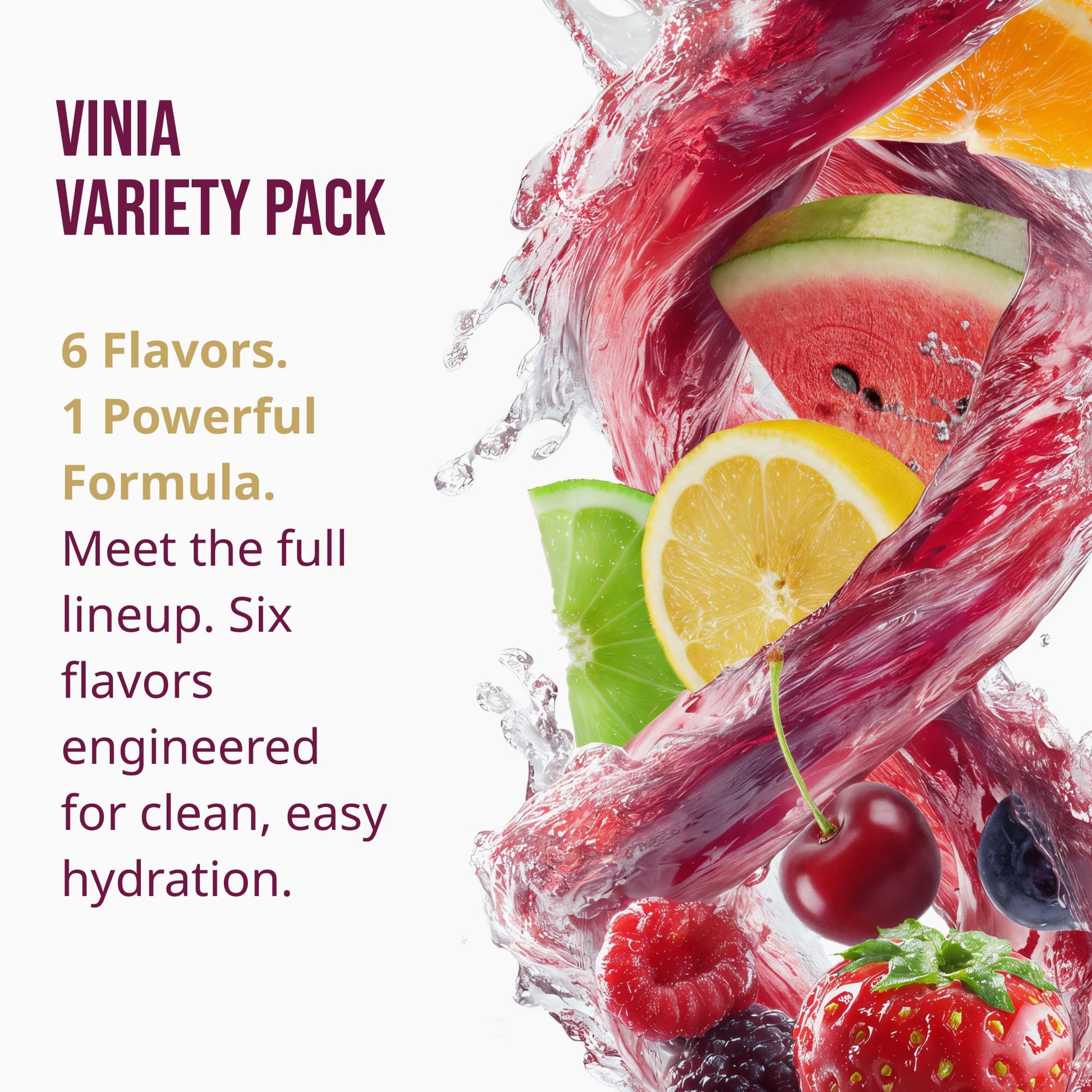 VINIA Resveratrol Electrolyte Hydration Powder Mix | Boost Blood Flow & Circulation | Sea Salt, Coconut Water Potassium, Magnesium, Informed Sport Certified VINIA buy supplements Au
