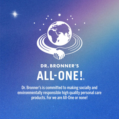 Dr. Bronner's Pure-Castile Magic Liquid Soap (Baby Unscented, 8 Ounce)- Made with Regenerative Organic Certified Oils, For Face