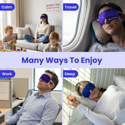 Steam Eye Mask, Self Heating Warm Compress for Dry Eyes I Heated Fast Relief for Stye, Puffy Sensitive Eyes, Moist Heat, Easter Basket Stuffers