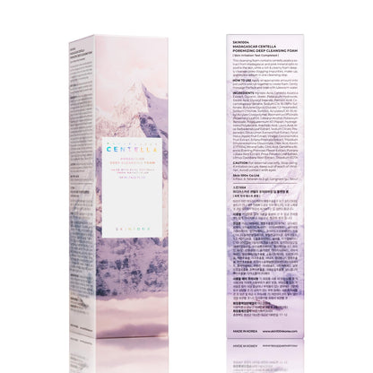 SKIN1004 Poremizing Deep Cleansing Foam, 4.23 fl.oz, 125ml, Makeup Remover, Korean Face Cleanser with Himalayan Pink Salt