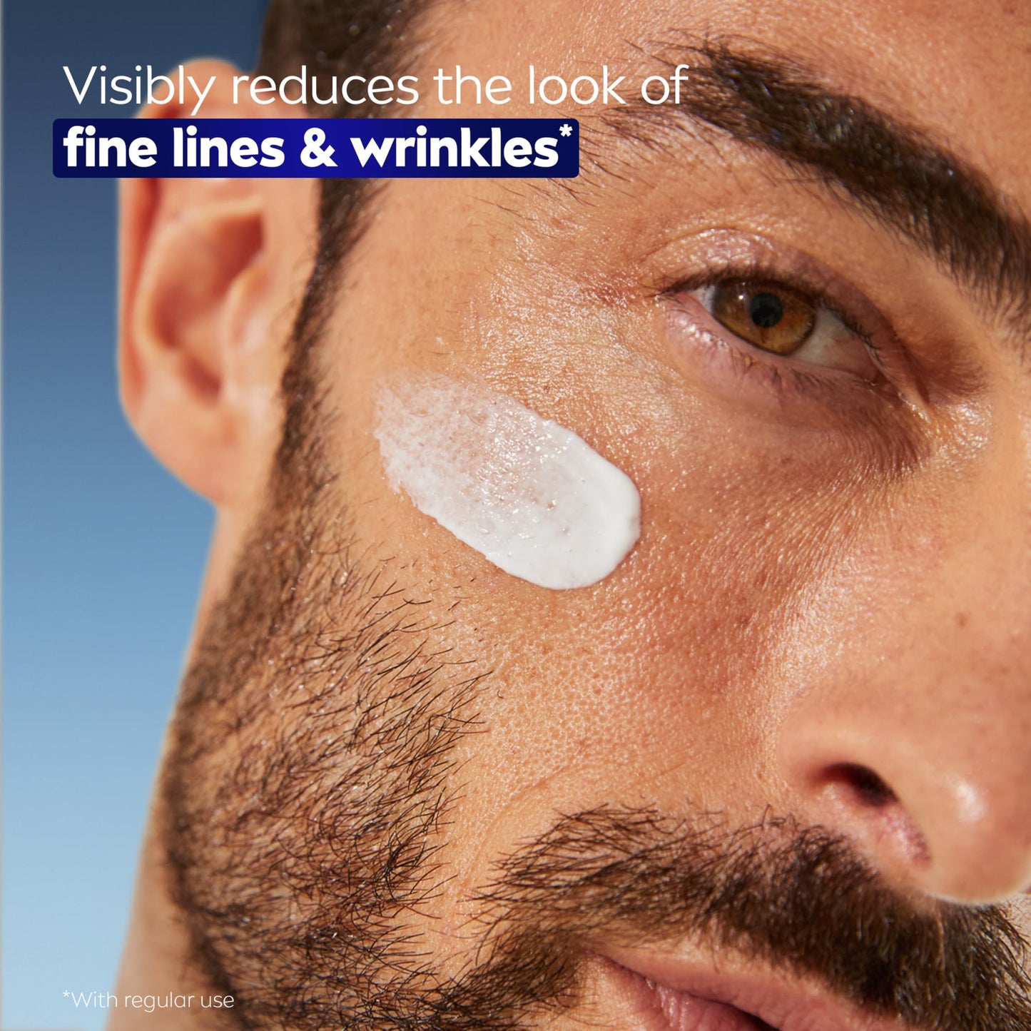 NIVEA MEN Age Defense Daily Face Moisturizer with Broad Spectrum SPF 30 Sunscreen, Pro-Retinol and Hyaluronic Acid, Beard-Friendly