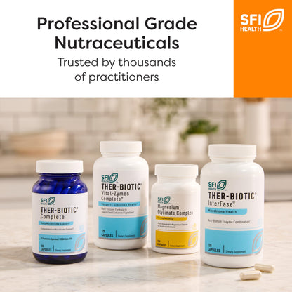 Klaire Labs SFI Health Lithium Orotate 4.8 mg - May Help Balance Mood - Bioavailable Lithium Orotate Supplement - Trace Minerals Promote Focus, Memory, Cognitive & Mood Support (120 Capsules) SFI HealthBuy Supplements Australia