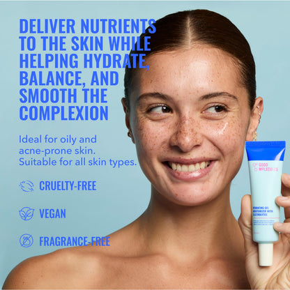 Good Molecules Hydrating Gel Moisturizer – Lightweight Water-Based Gel, Fast-Absorbing Oil-Free Moisturizer for Oily